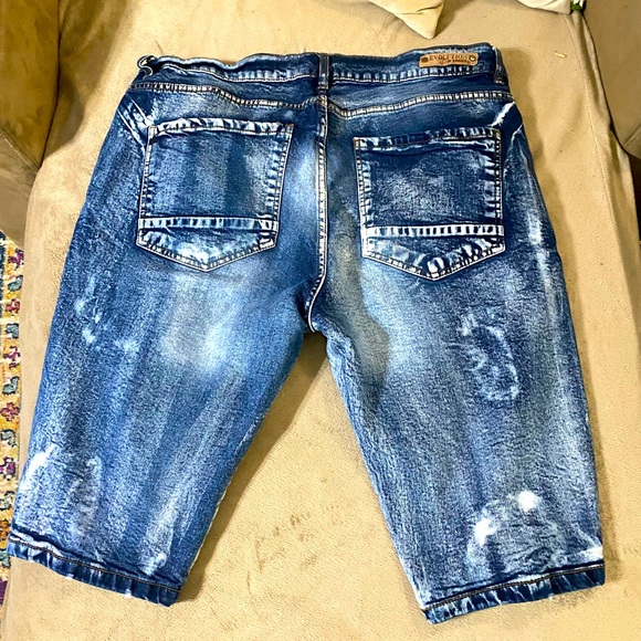 Big & Tall Jean Shorts - Picture 7 of 10